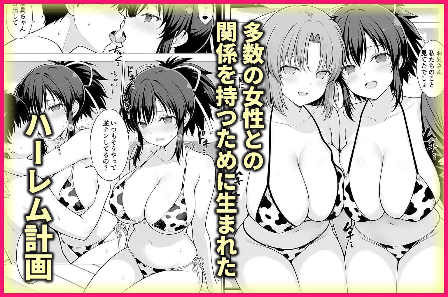 ヤリマンな私たち、3人でセックスします！  飛鳥・雪泉 サンプル1