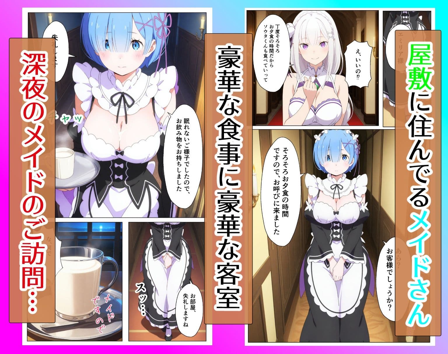 森で迷った僕を拾ったのはエ〇リアとレ〇でした〜屋敷で始まる種付け三昧の夏休み〜 サンプル4