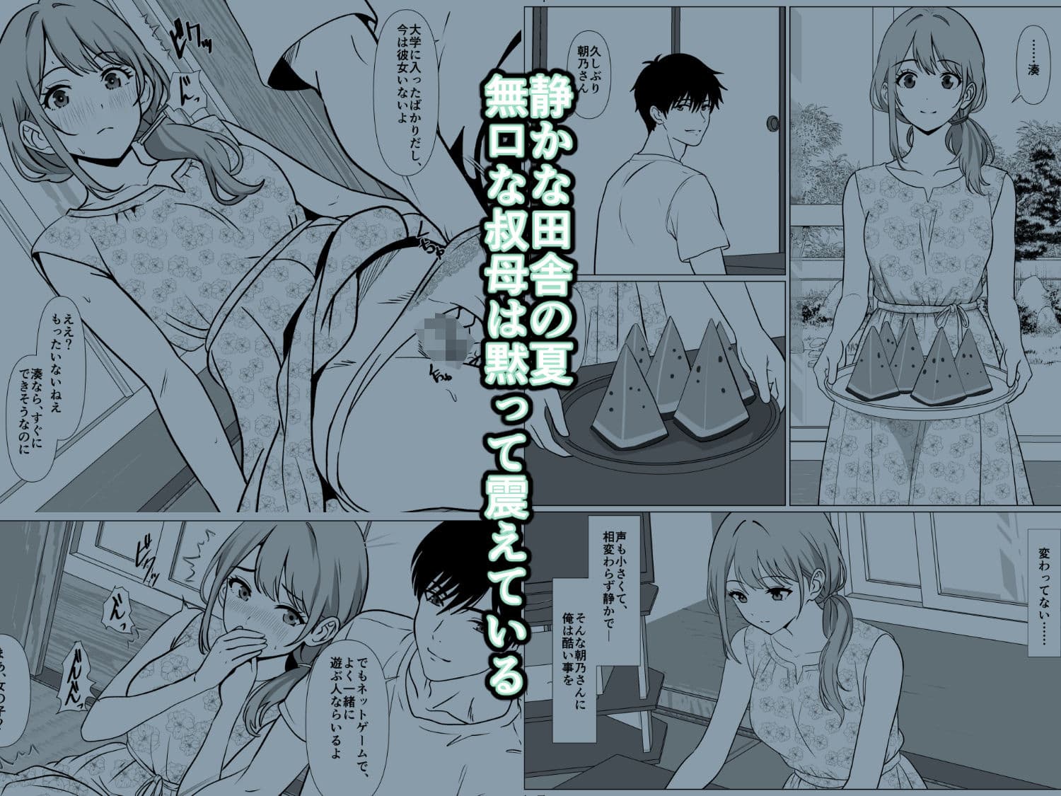 静かな夏 ― 無口な叔母 サンプル1