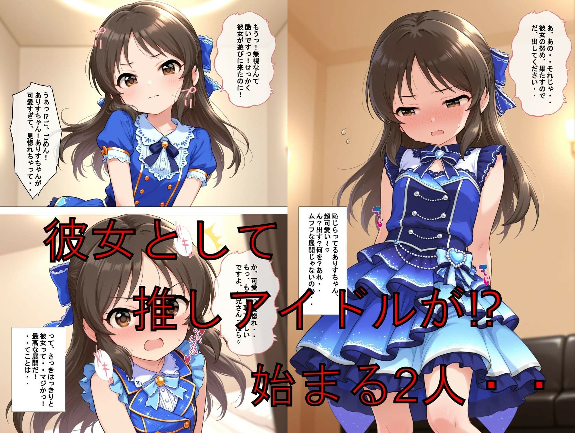 推しキャラ召喚した俺！  ちっぱいアイドルは、健気に甘美なご奉仕を  〜橘  あ〇す〜ver サンプル2