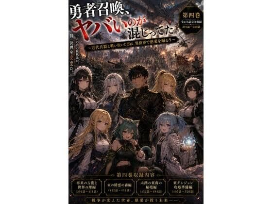 勇者召喚、ヤバいのが混じってた。〜近代兵器と戦い抜いた男は、異世界で慈愛を振るう〜【第四巻】全130話＋α（長編シリーズ第四弾完全収録）