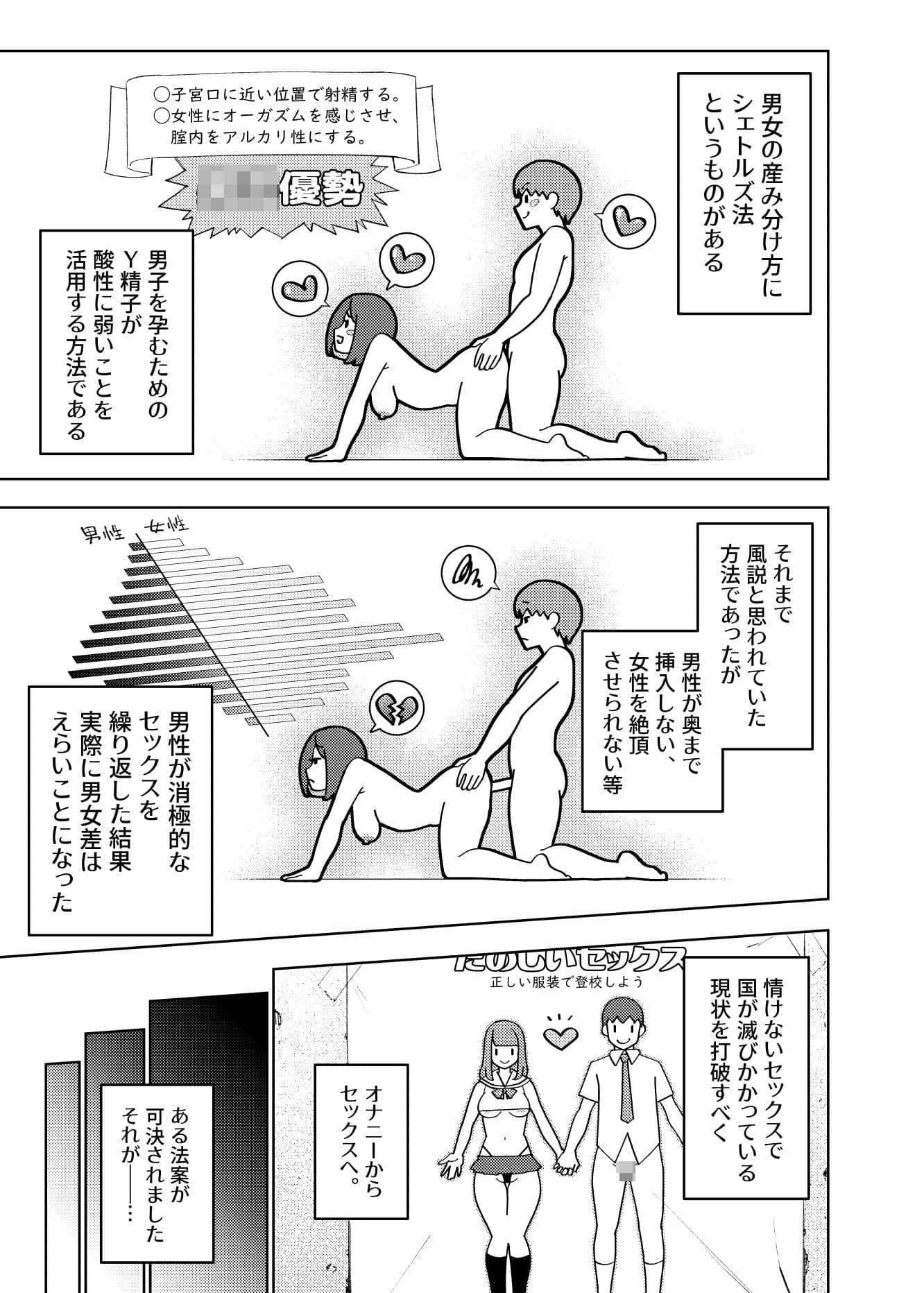 県立学園普通科の日常 サンプル2