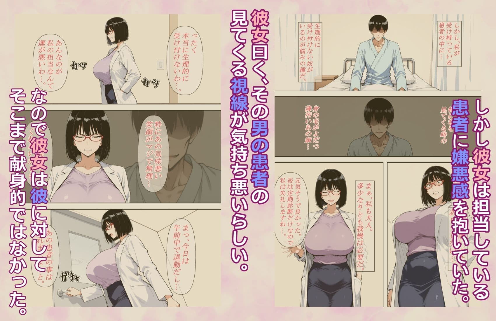 生意気な巨乳美人女医に憑依したのでド変態オナニーしてやる！！ サンプル2