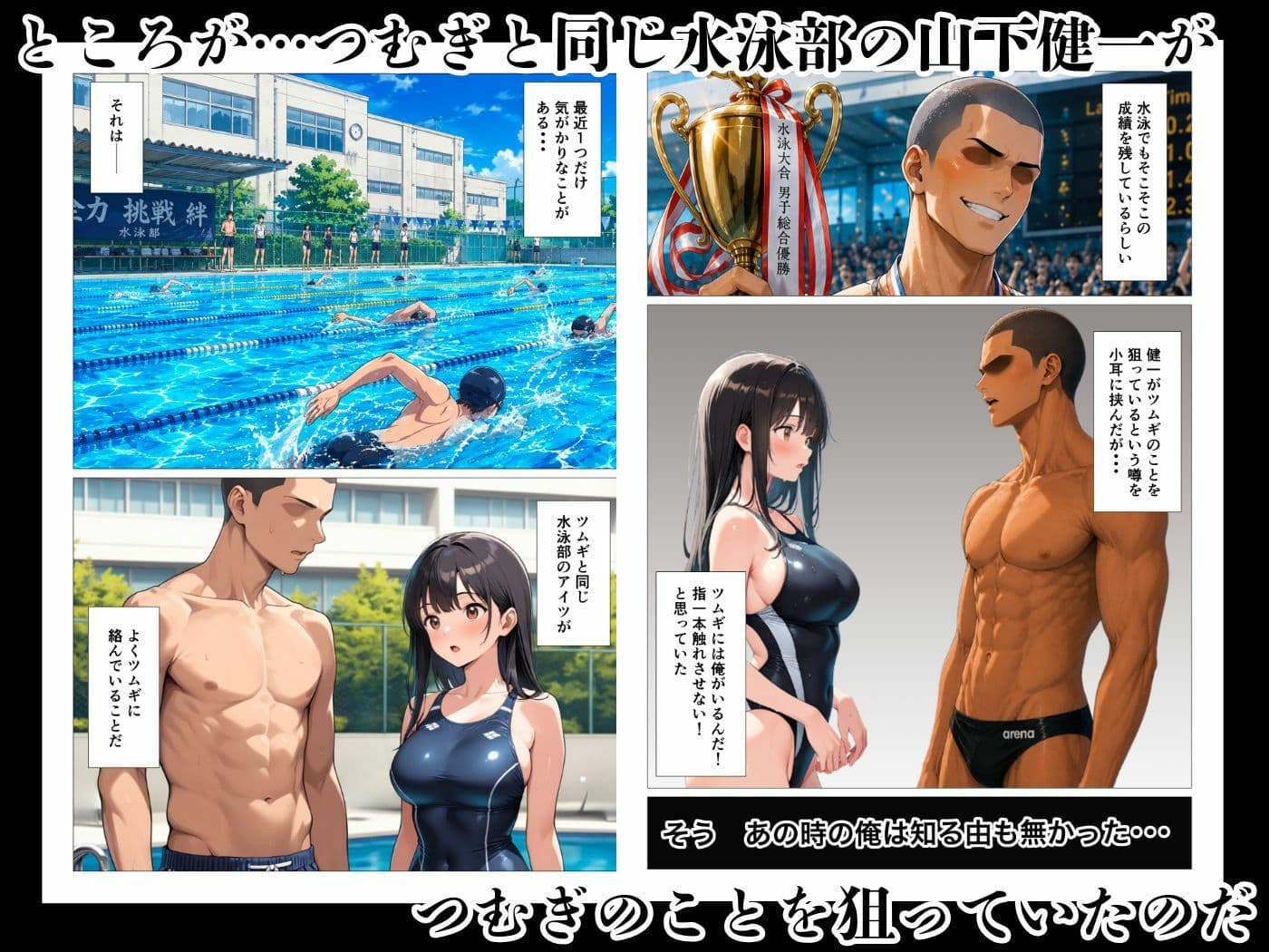 清楚彼女は処女を奪われイキ狂い寝取られる サンプル3