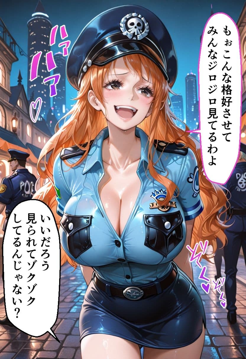 ヒロインとコスプレエッチ 〜ワ◯ピース ナミ編〜 サンプル8