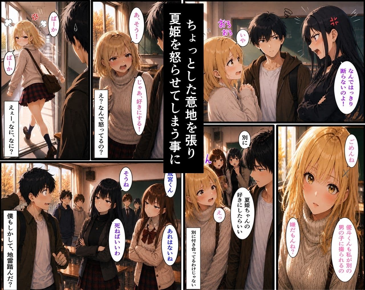 無防備すぎる同級生に、理性が追いつかなかった話 第16話「純粋な後輩が乱れる夜」 サンプル3