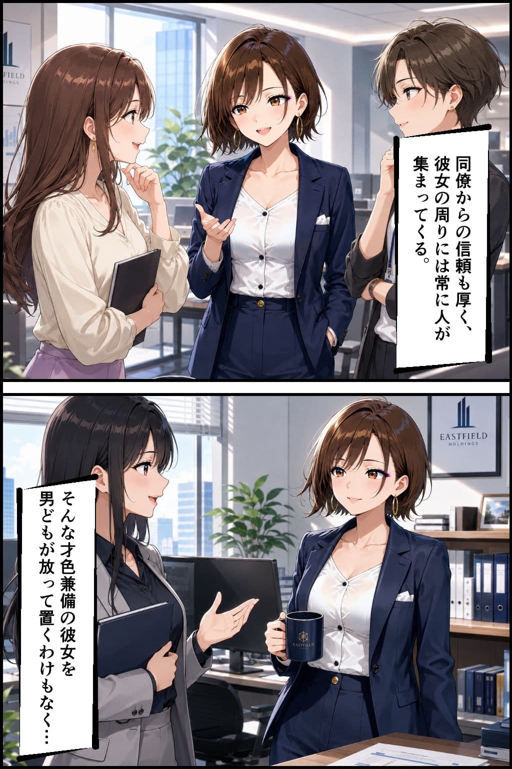 社内NTR調教 部下の彼女を奪い、極上のメスに仕立て上げる サンプル8