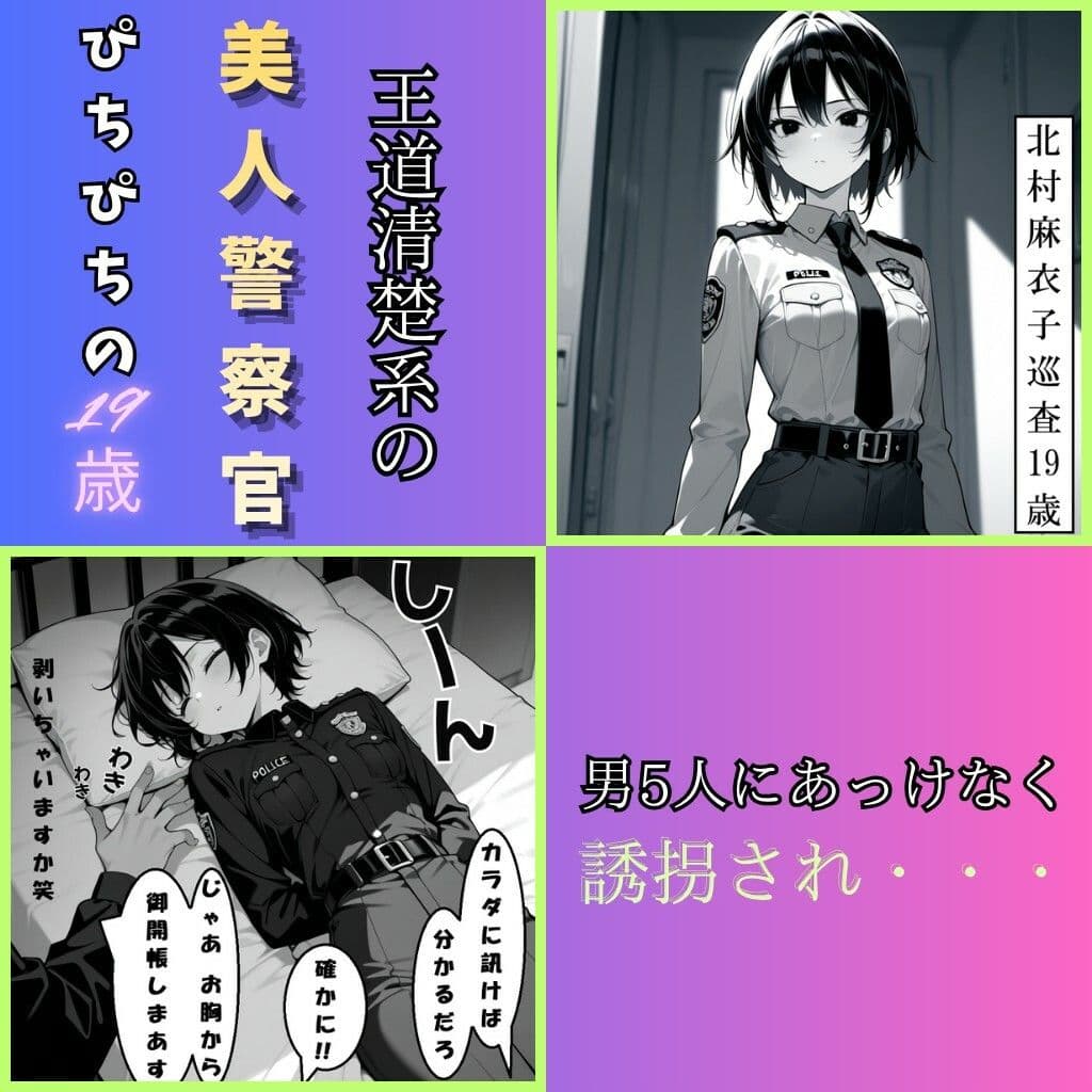 【強●妊娠/人生終了】職務中の女性警察官が誘拐され、孕ませレ●プされ続ける鬼畜胸糞物語（後編） サンプル2