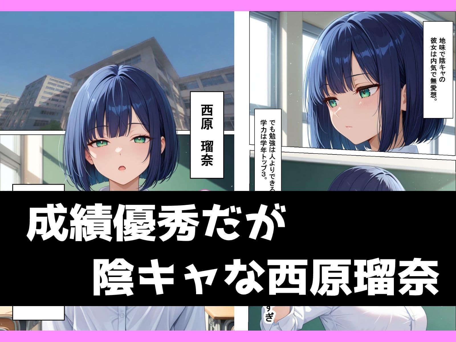 地味陰キャエリート巨乳がノーブラばれてメス堕ちさせられる話 サンプル2