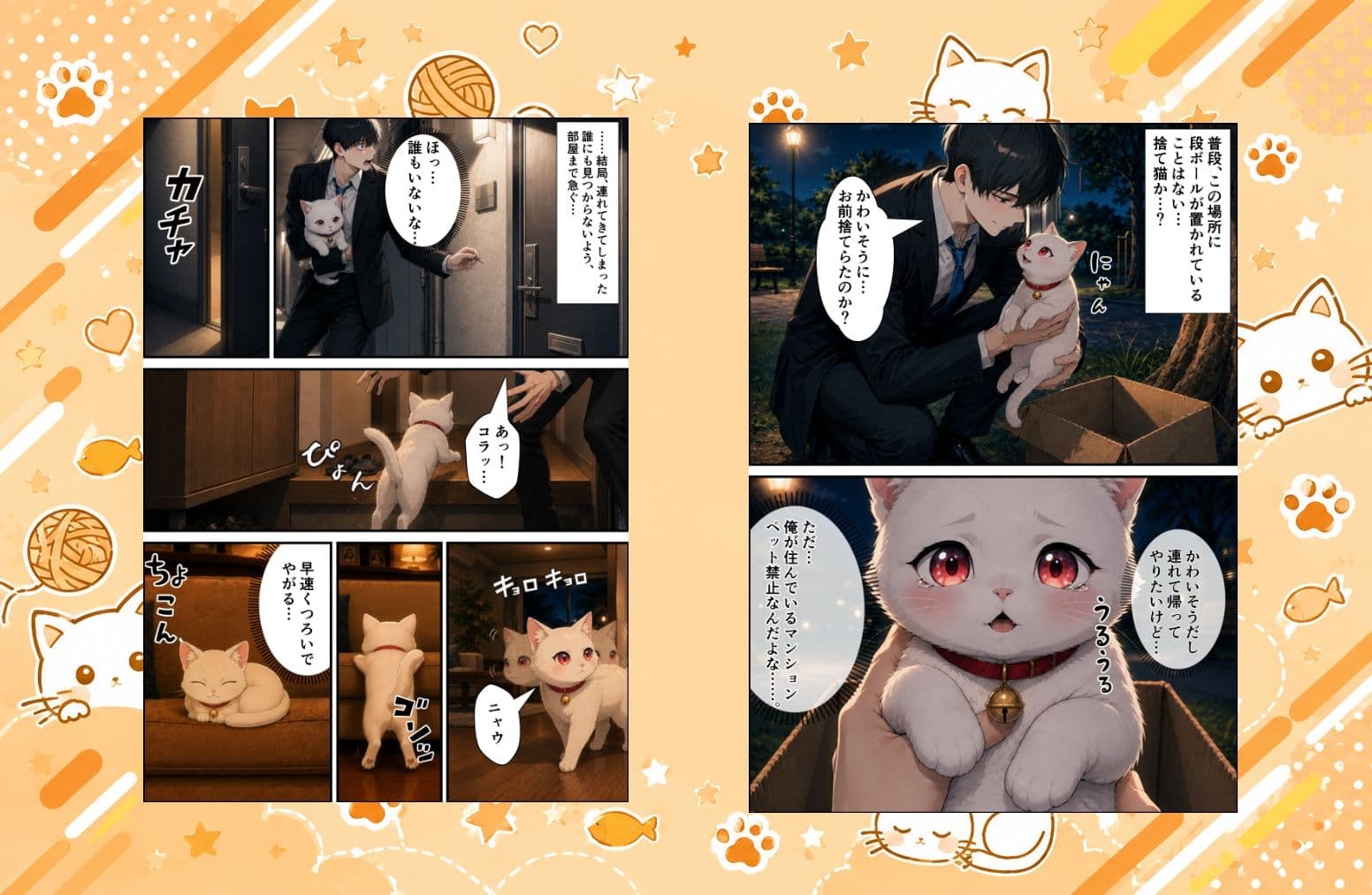 拾われた猫はご主人様に恩返しがしたい サンプル2