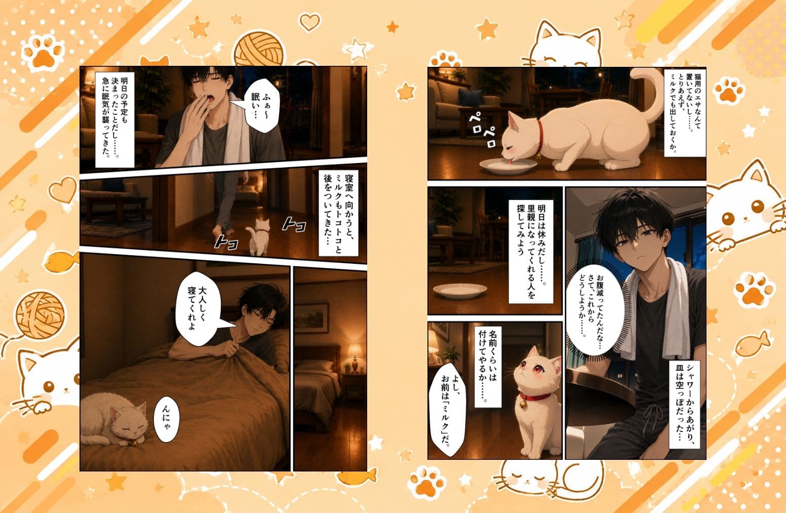 拾われた猫はご主人様に恩返しがしたい サンプル3