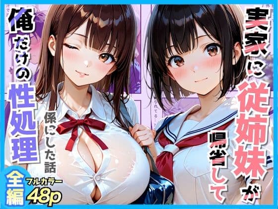 夏休みで実家に帰省してきた従姉妹とこっそりイチャラブセックスした話