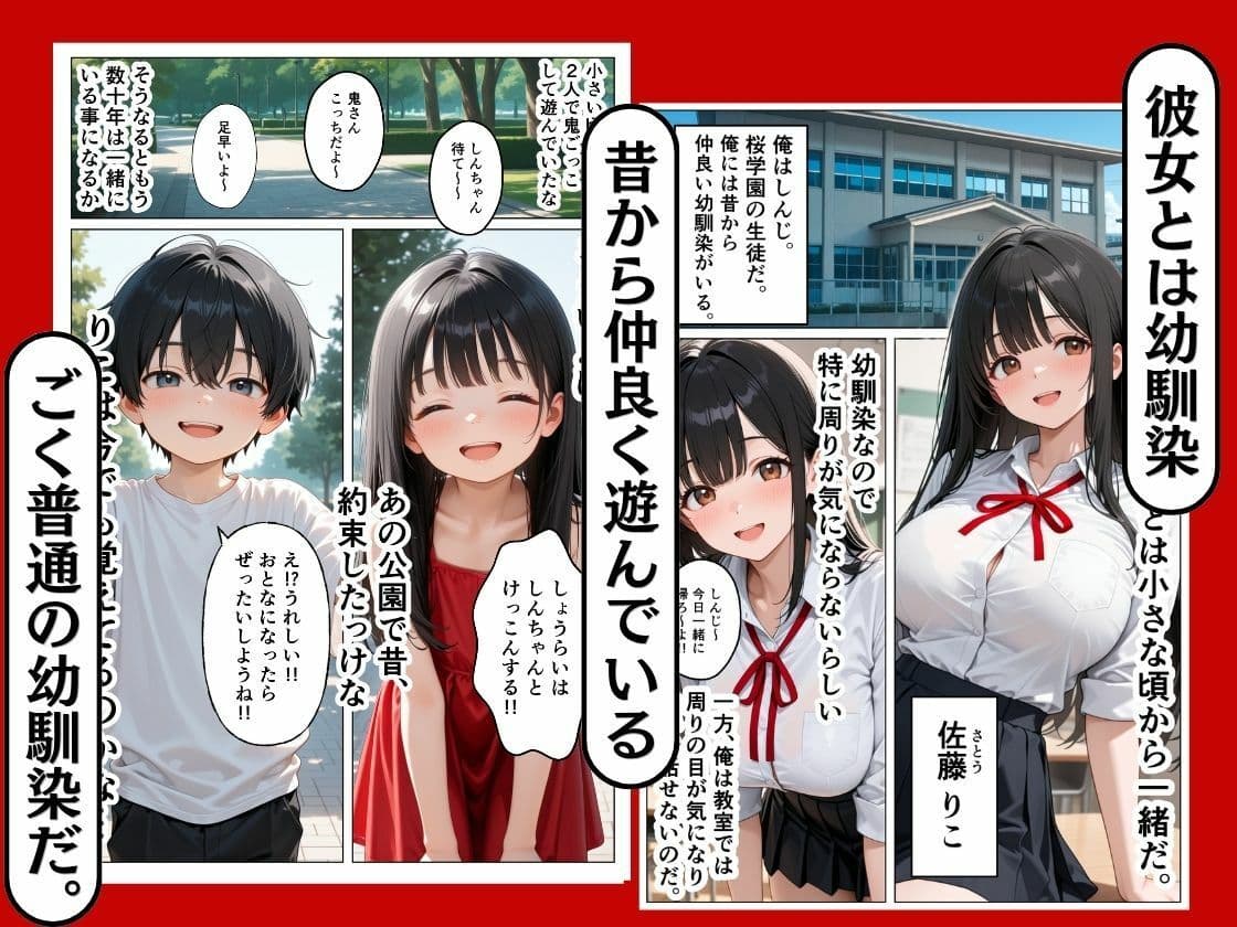幼馴染の彼女が寝取られた話。 サンプル1
