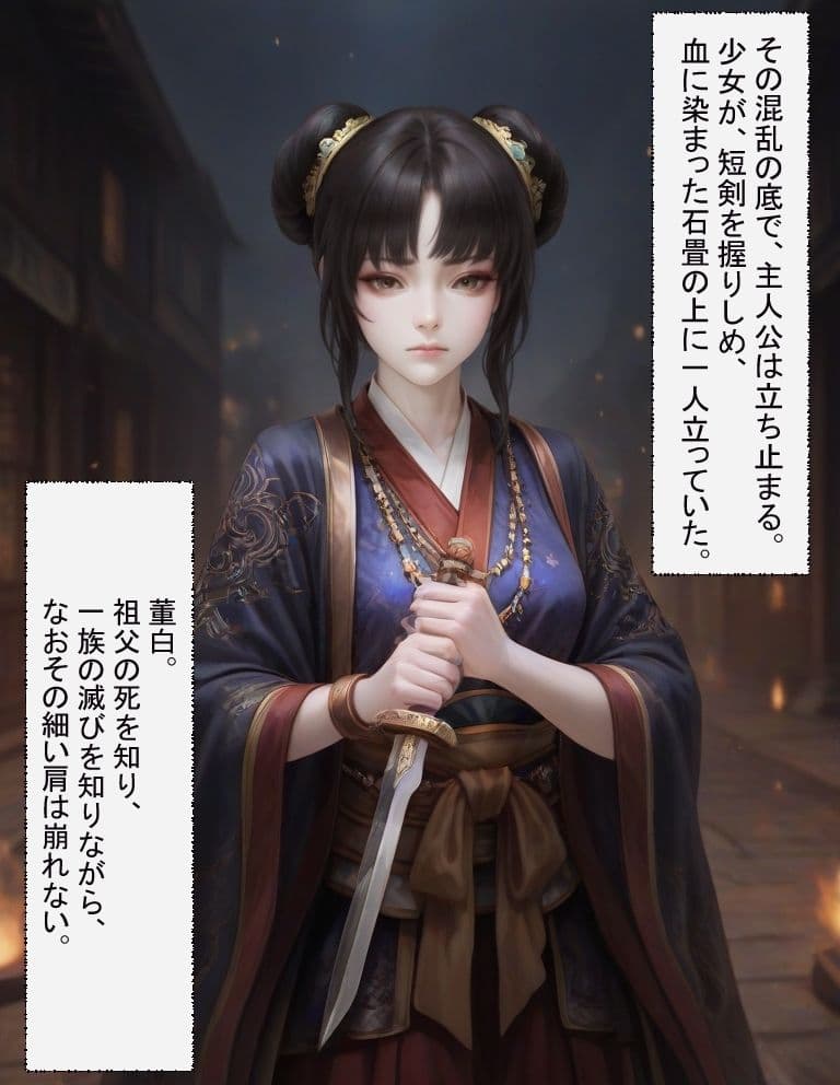 白き華の贖い ―董白は罪人を甘やかす― サンプル2