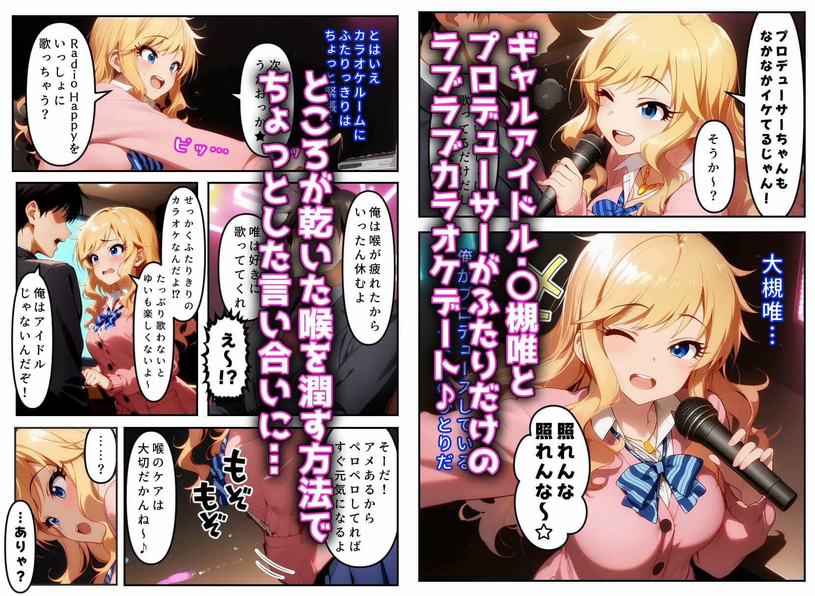 発情アイドルとペロリストP。ギャルのアソコは潮吹きドリンクバー★ サンプル2