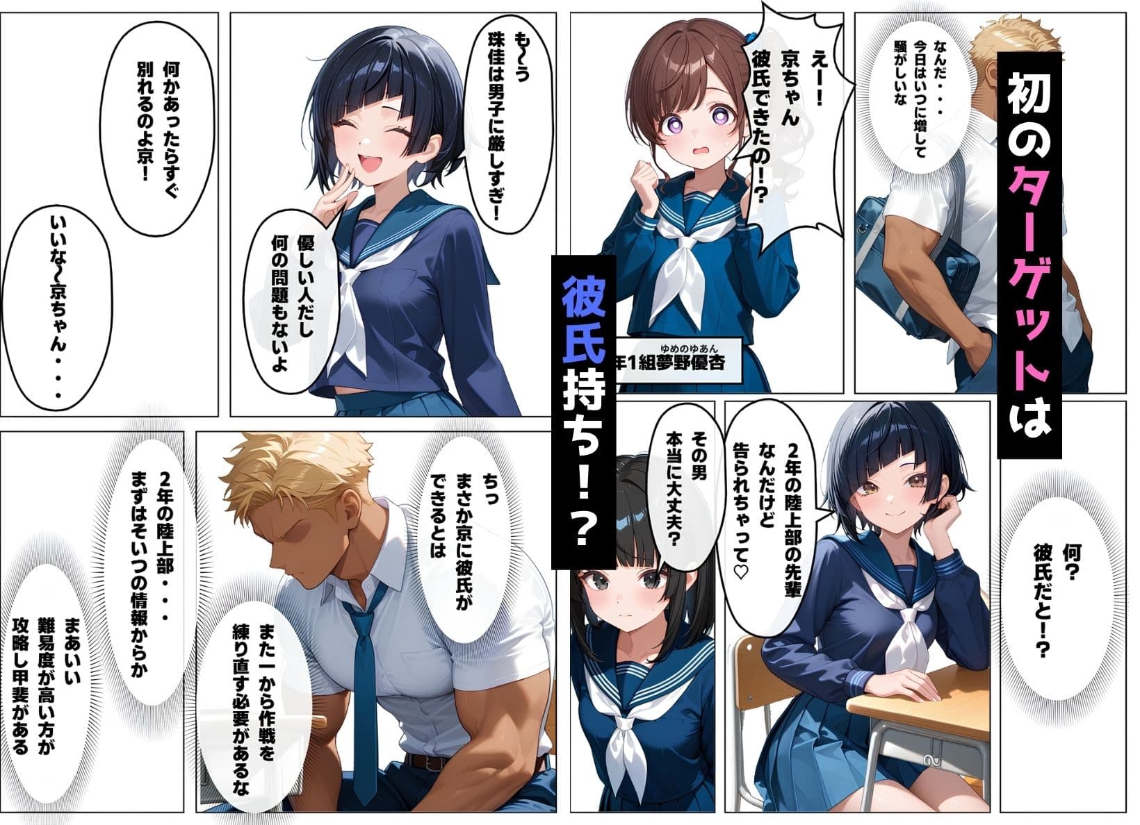 仙場の野望〜クラスの女子を全員俺のモノにするまで〜 サンプル3