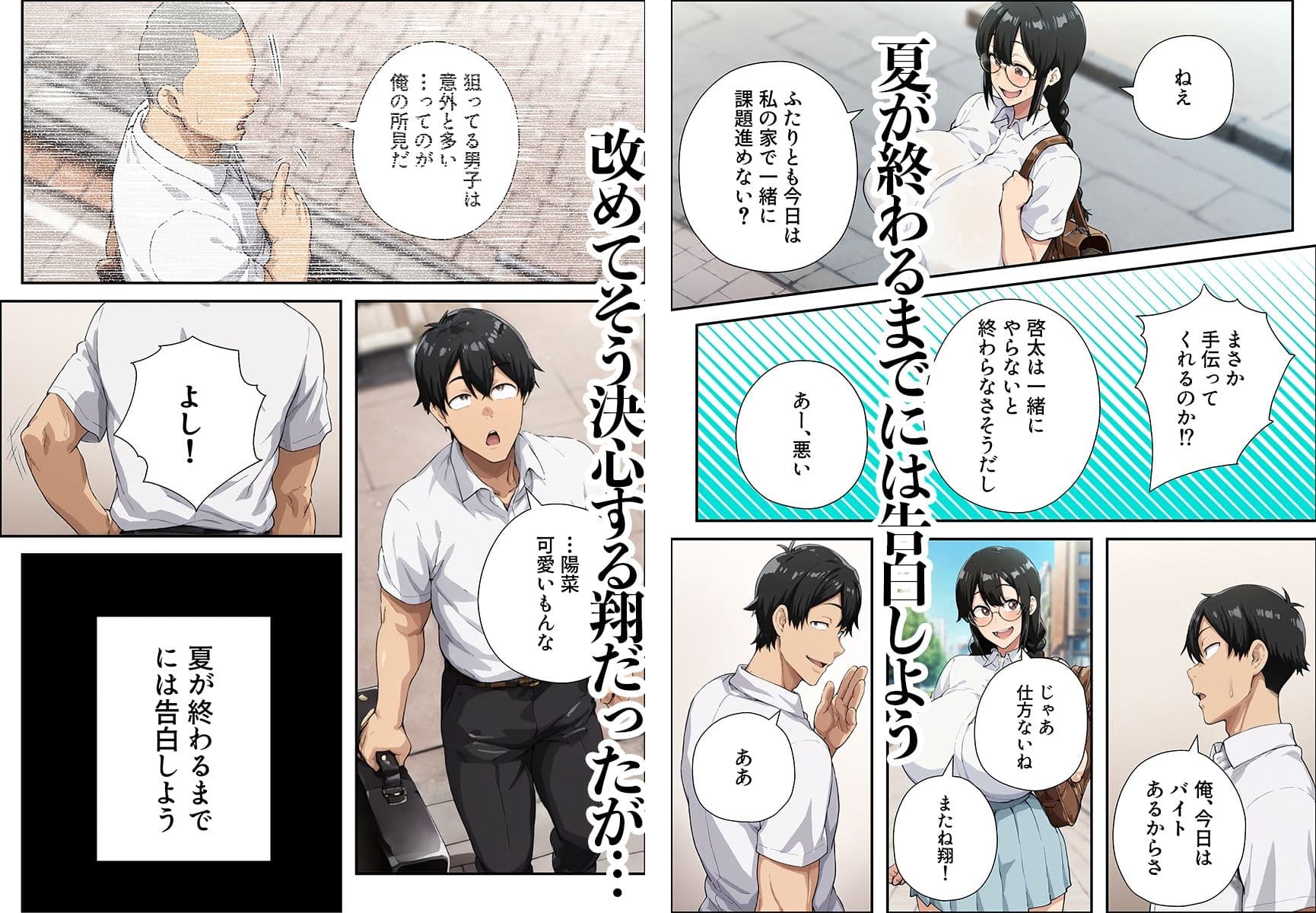 夏が終わる前に告白するから〜地味な幼馴染は絶倫巨根に堕ちる〜 サンプル3