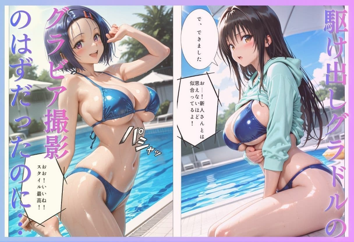 「君は絶対に売れるよ」甘い言葉で誘われたグラドルが、知らないうちにAVデビューさせられていた話VOL2 サンプル1