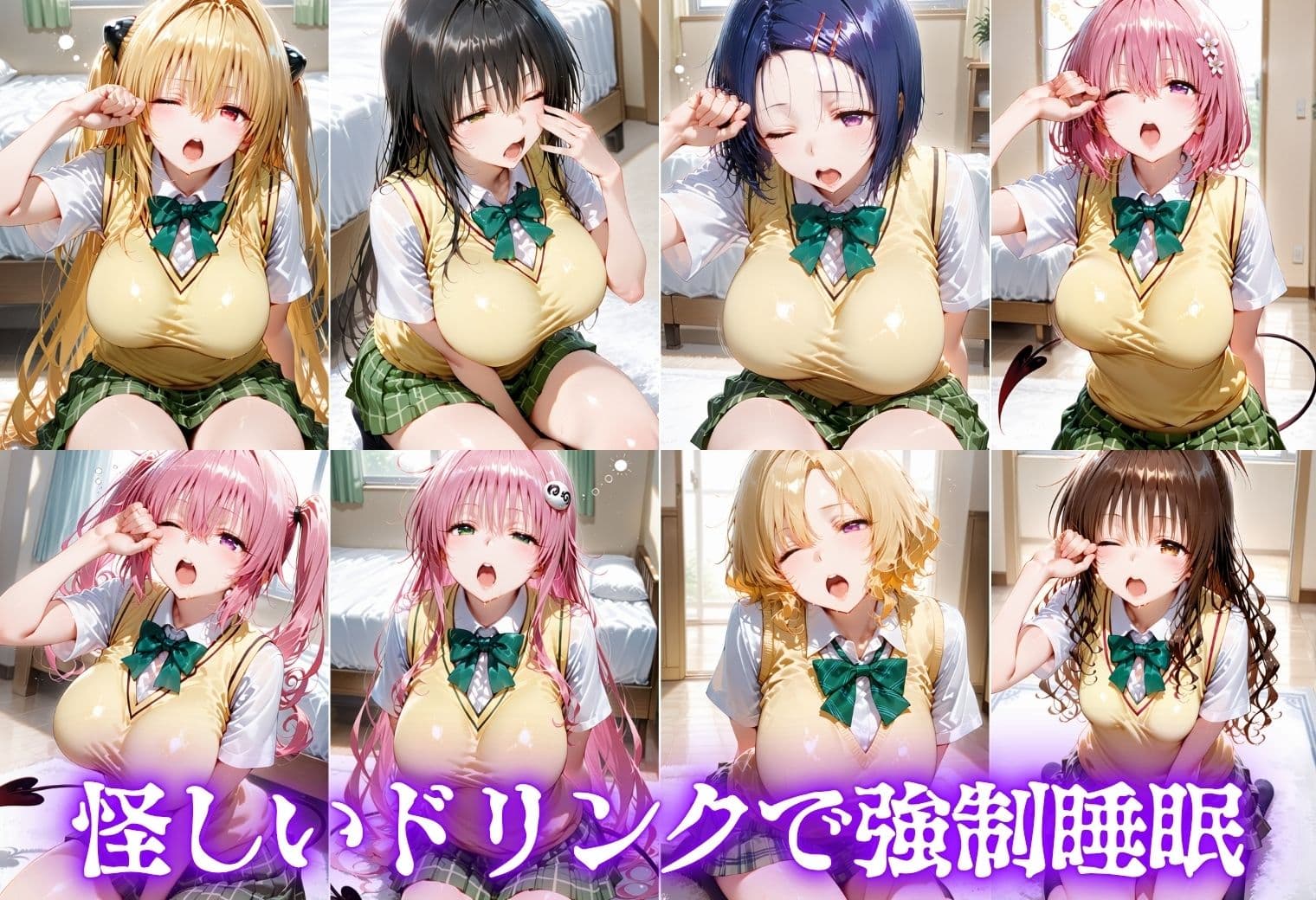 怪しいドリンクで眠っている間に孕ませSEXした話  Vol.1 サンプル1