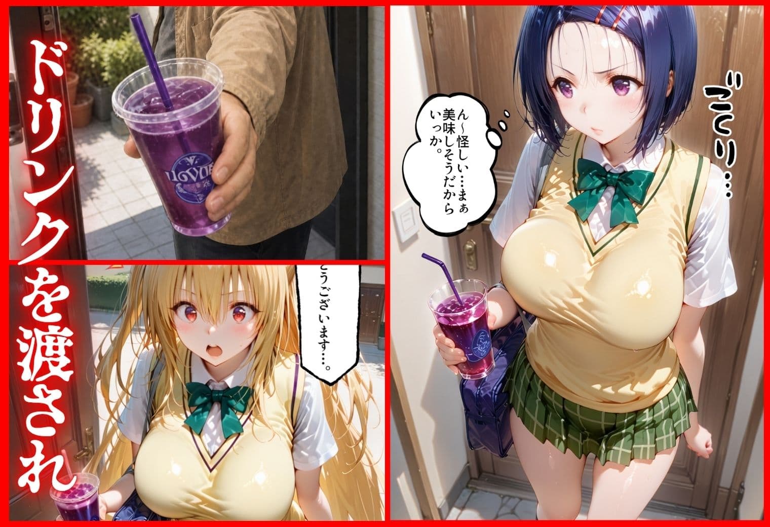 怪しいドリンクで眠っている間に孕ませSEXした話  Vol.1 サンプル4