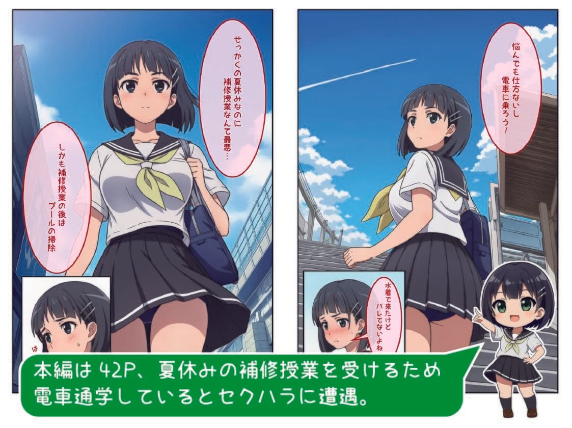 直葉の果実〜痴●電車〜 サンプル2