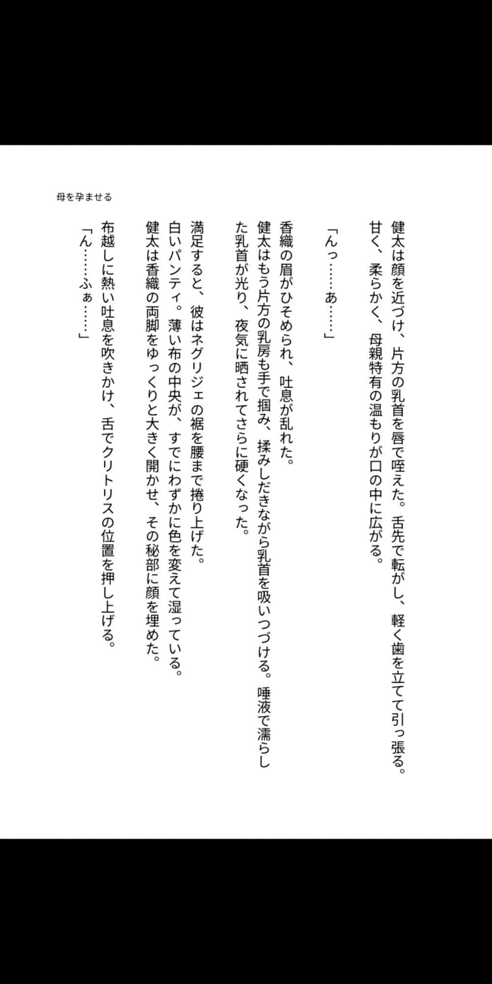 母を孕ませるタイムリープ 〜最愛の母親を堕とし、子宮に俺の種を植え付ける〜 サンプル3