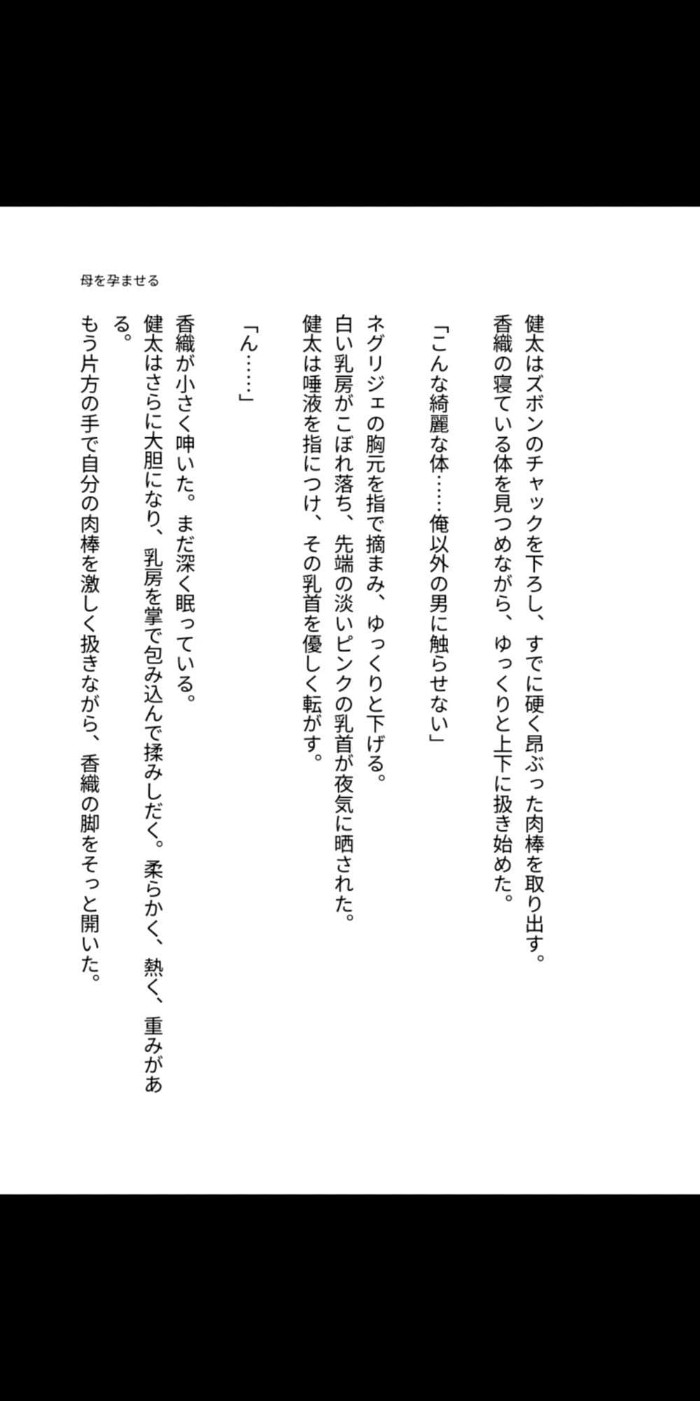 母を孕ませるタイムリープ 〜最愛の母親を堕とし、子宮に俺の種を植え付ける〜 サンプル8