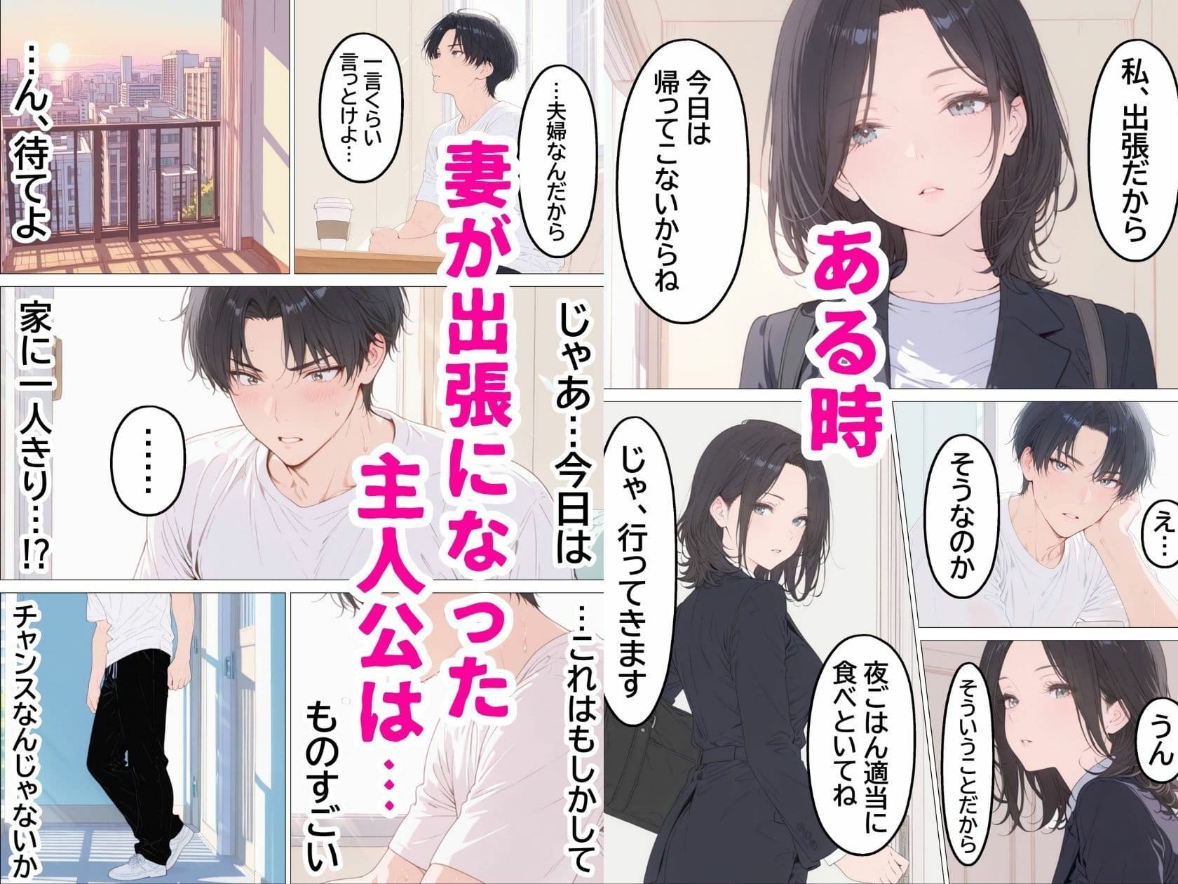妻とレス3年目の俺。隣に引越してきたのは欲求不満の爆乳人妻で…… サンプル7