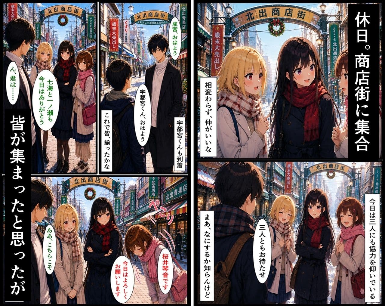 無防備すぎる同級生に、理性が追いつかなかった話 第17話「サンタ姿の君と、特別なクリスマス」 サンプル2