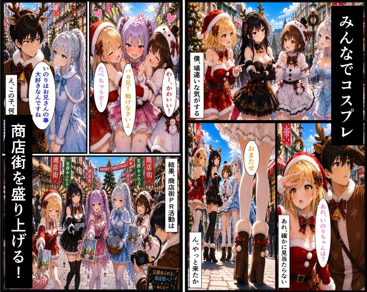 無防備すぎる同級生に、理性が追いつかなかった話 第17話「サンタ姿の君と、特別なクリスマス」 サンプル5