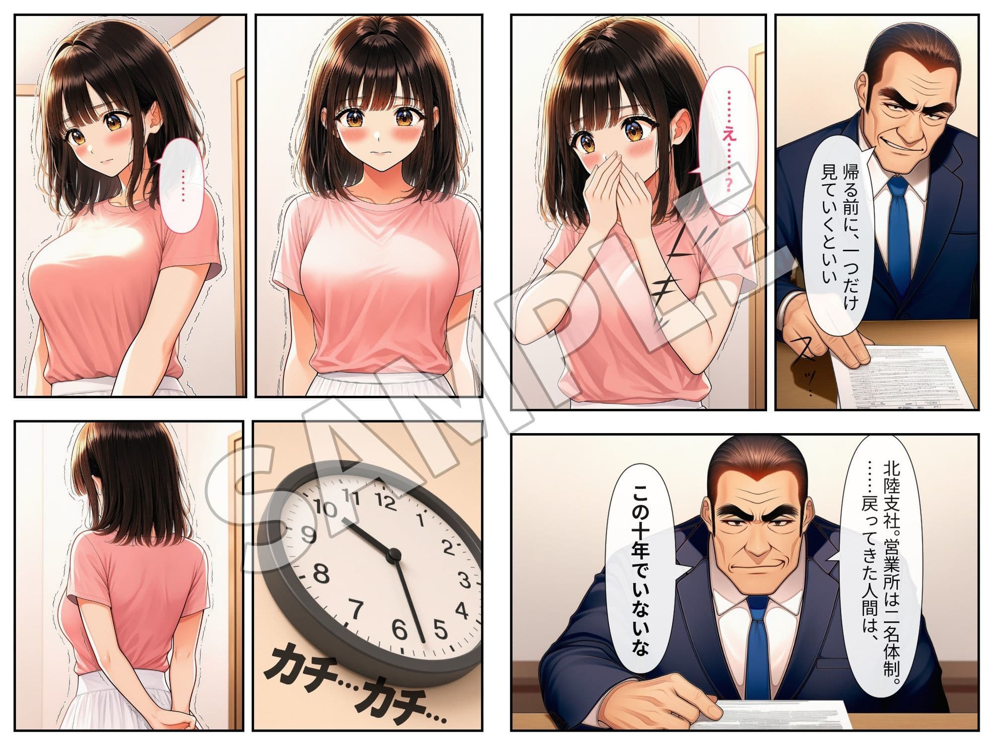 社宅の人妻 〜夫の昇進は、上司の妻役から〜 前編 サンプル3