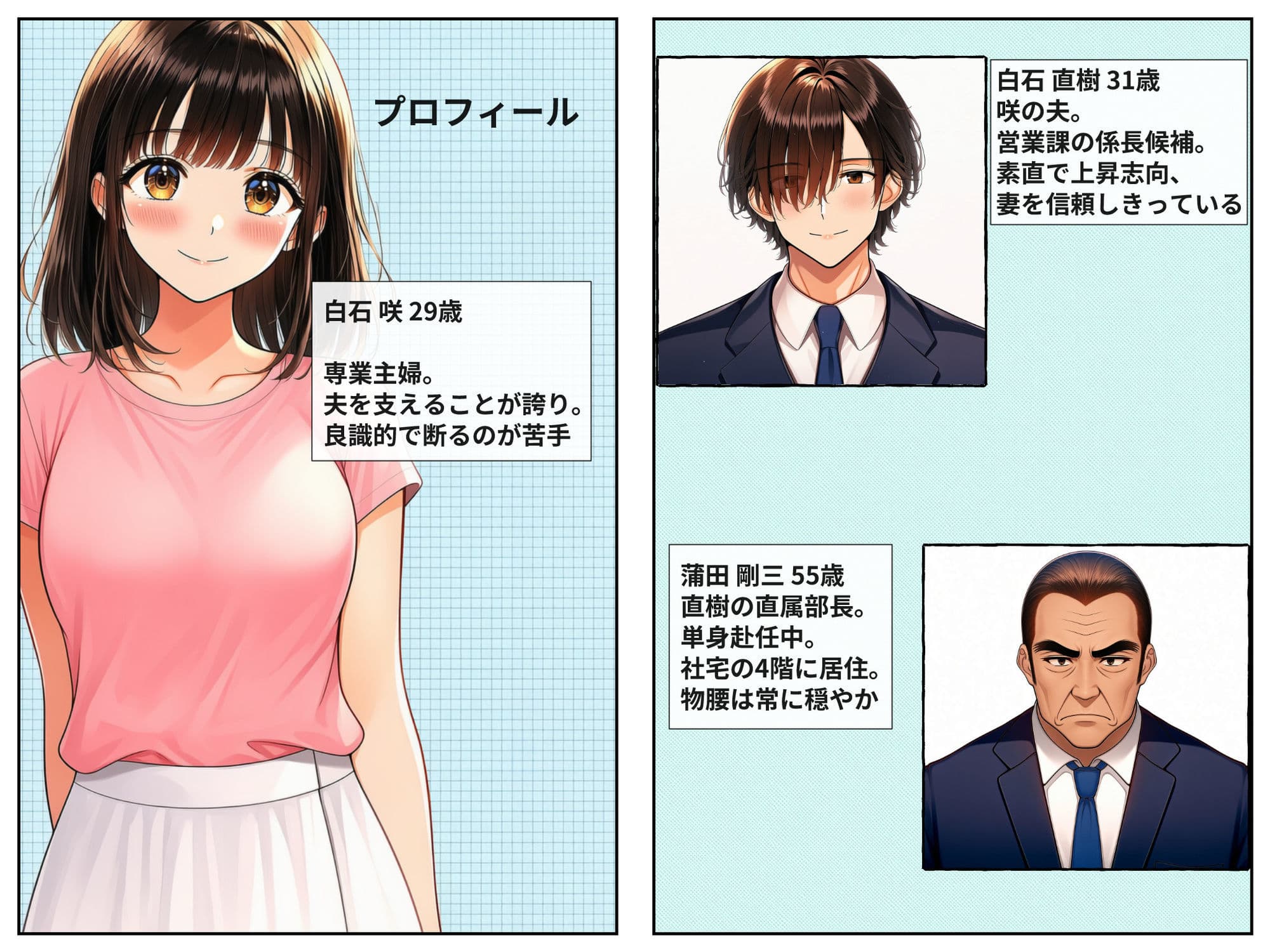 社宅の人妻 〜夫の昇進は、上司の妻役から〜 前編 サンプル5