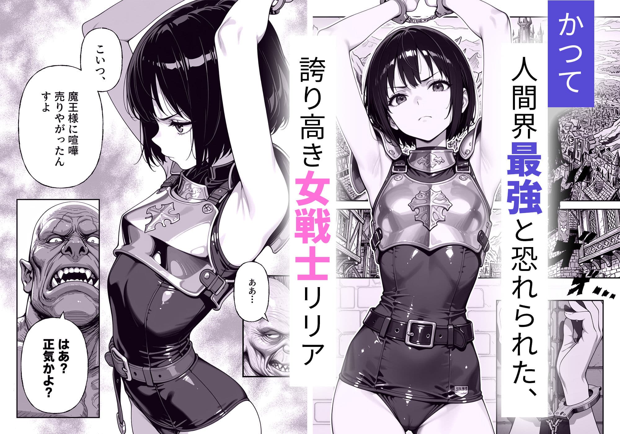 最強のスク水女戦士が、魔界の風俗嬢になるまで サンプル1