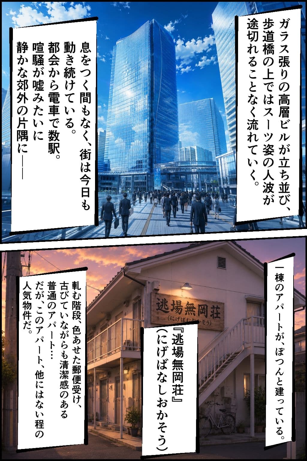 訳あり美女限定アパート！逃場無犯荘  大家に調教される逃亡メスたち  橘葵編 サンプル1