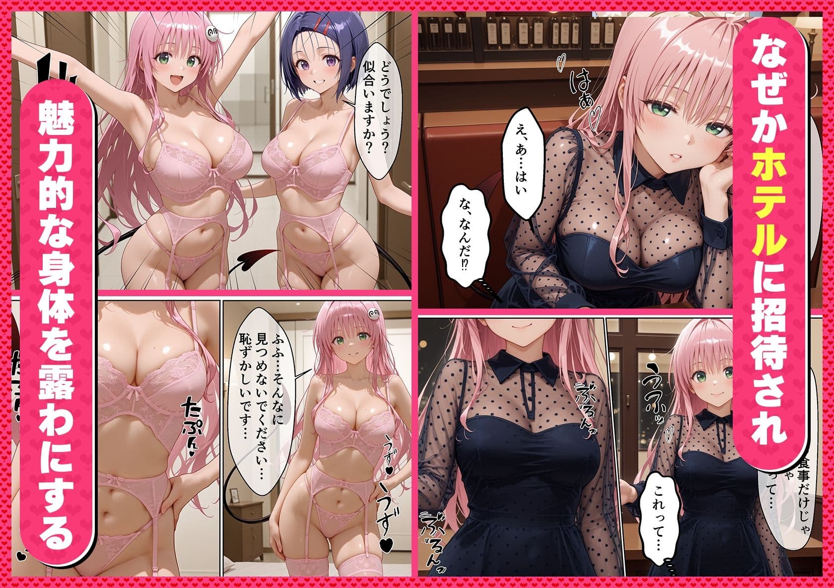 私たちとオトナな遊びしませんか？ただの打ち合わせかと思いきや…とんでもない痴女だった話【To L〇VEる -とらぶる-編】 サンプル3