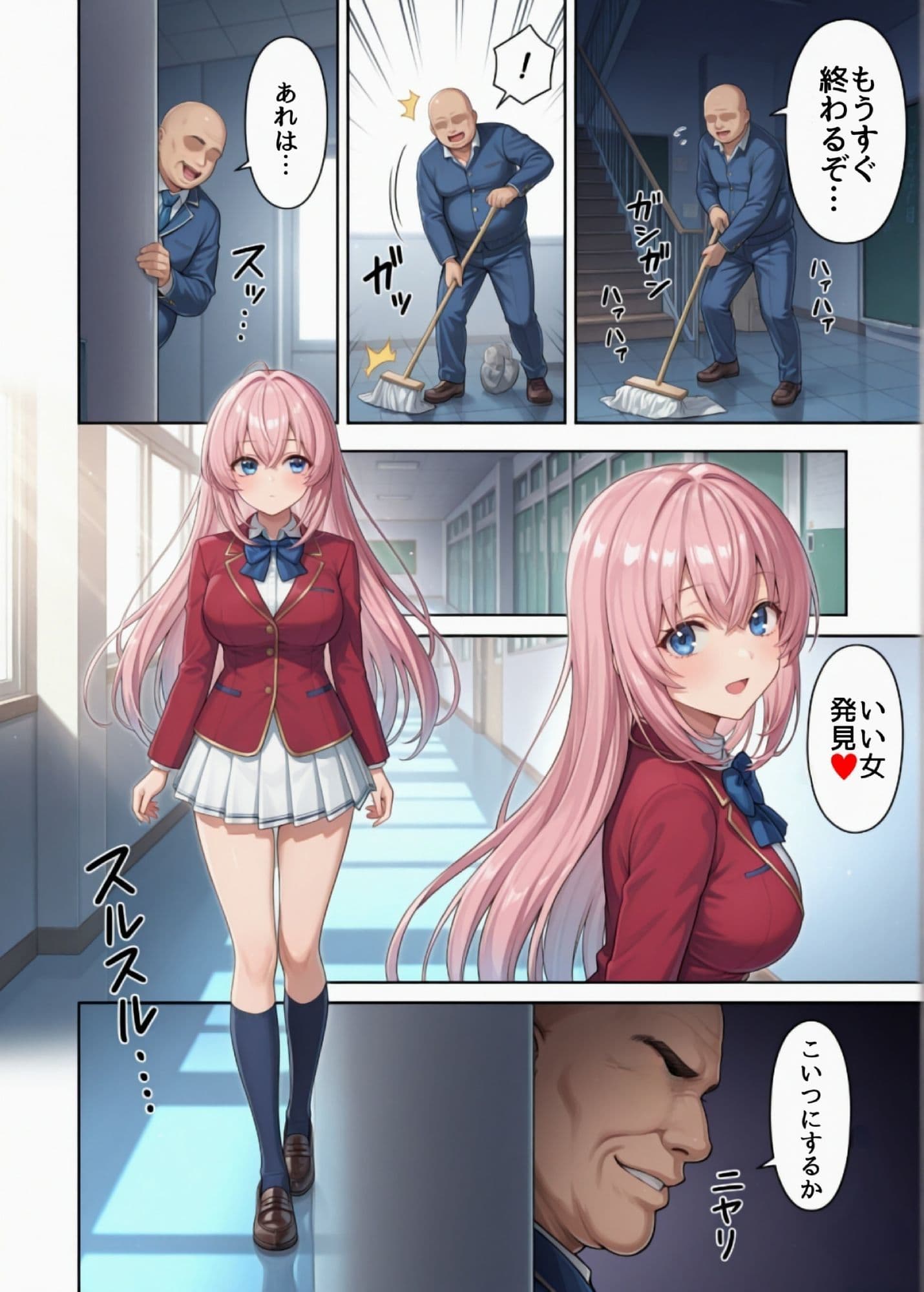 一之瀬帆波と催●おじさん 1＋2 サンプル1