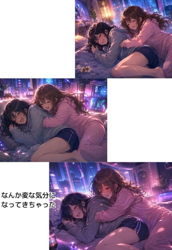 くすぐりあいっこ  レズの親友に我慢ゲームの敗者は拘束されて・・・ サンプル4