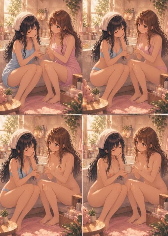 くすぐりあいっこ  レズの親友に我慢ゲームの敗者は拘束されて・・・ サンプル7