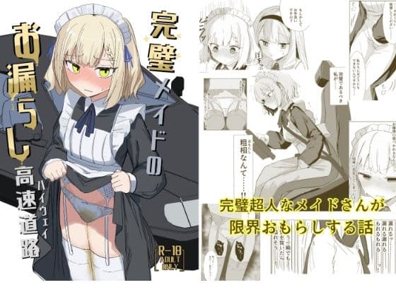 完璧メイドのお漏らし高速道路