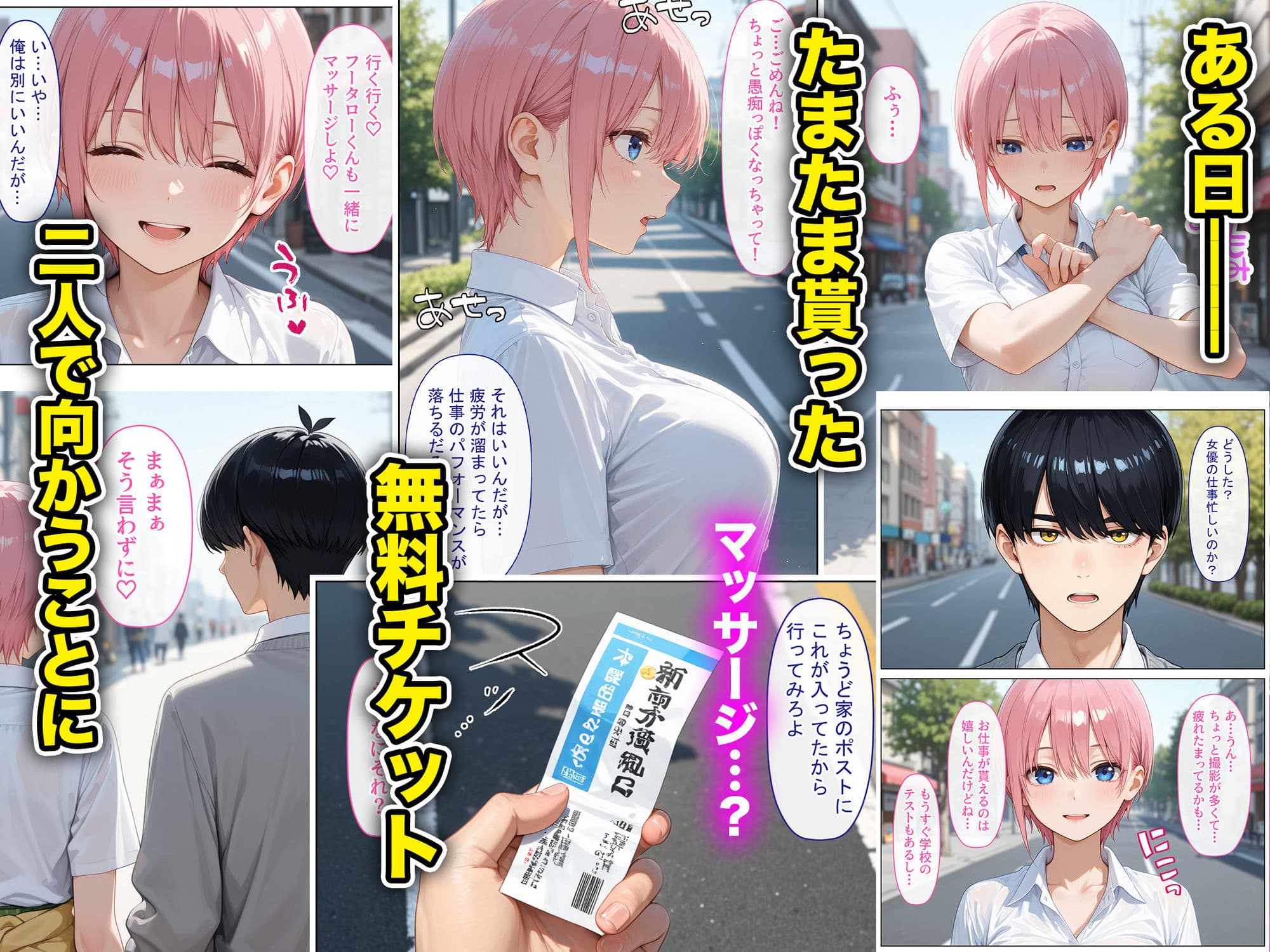 女優の長女が好きな男がいるのに、卑猥な施術に負け快楽沼ドはまりNTRされた話〜前編〜 サンプル1