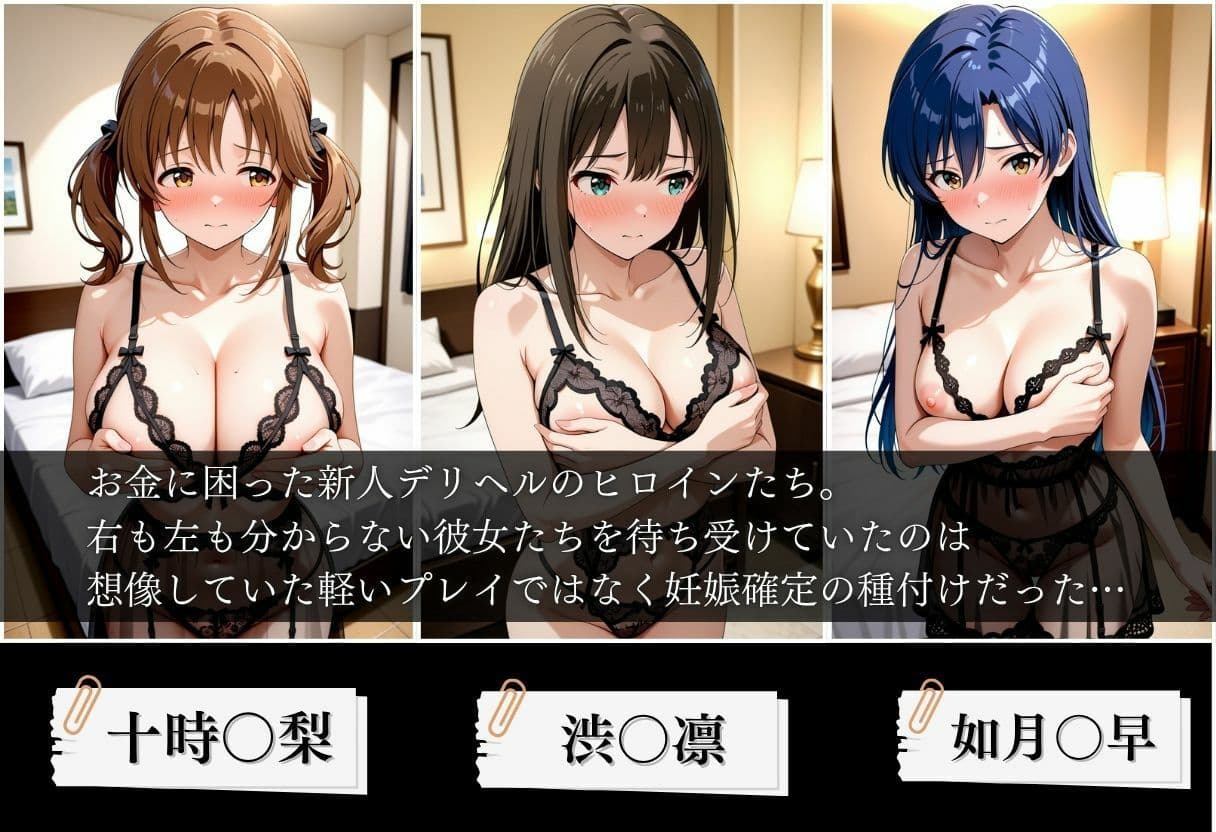 新人デリヘル嬢に無許可中出しした話 アイ〇ルマスター編 サンプル1