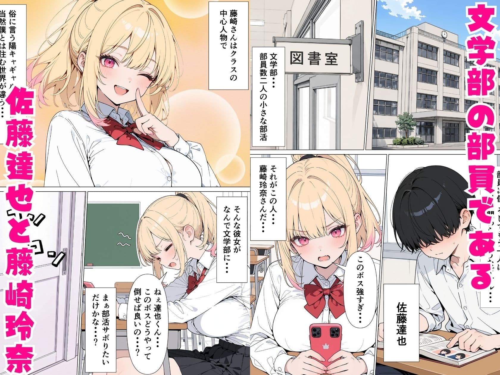 一軍ギャルに陰キャ女子の性処理をお願いされる話 サンプル1
