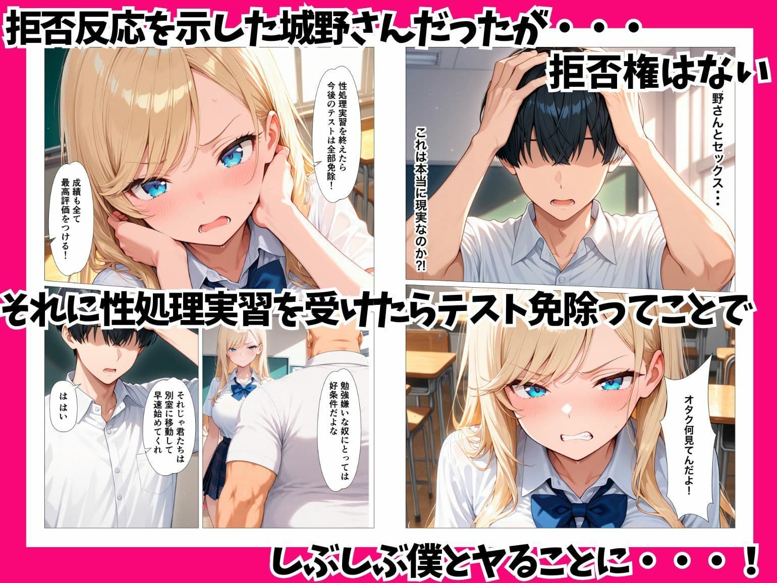 陰キャの僕をパシるギャルをSSランク精子で種付け潮だくセックスした話 サンプル6