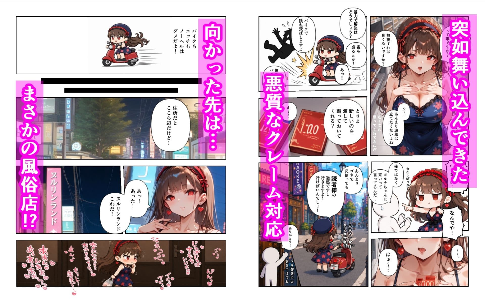 コンドームデリバリー夜華ちゃんの受難 1 サンプル2
