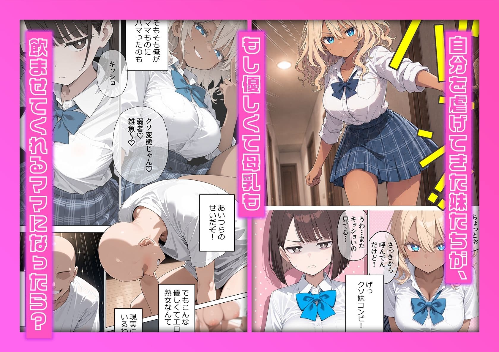 クセつよ妹たちの「ママ化」計画 サンプル1