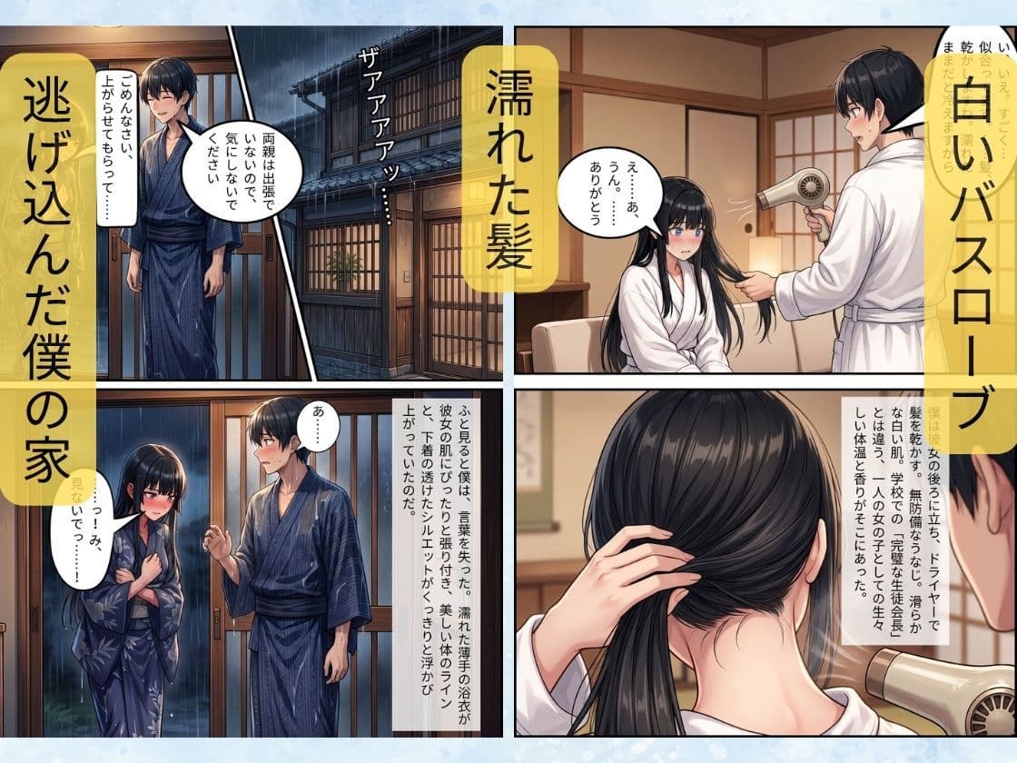 驟雨のち、微熱。〜隙だらけの生徒会長と過ごす秘密の夜〜 サンプル5