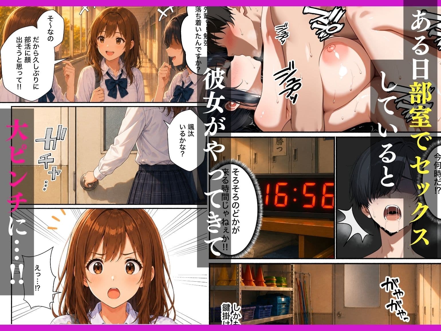 清楚系だと思っていた陸上部の後輩がど淫乱すぎて逆NTRされた話 サンプル7