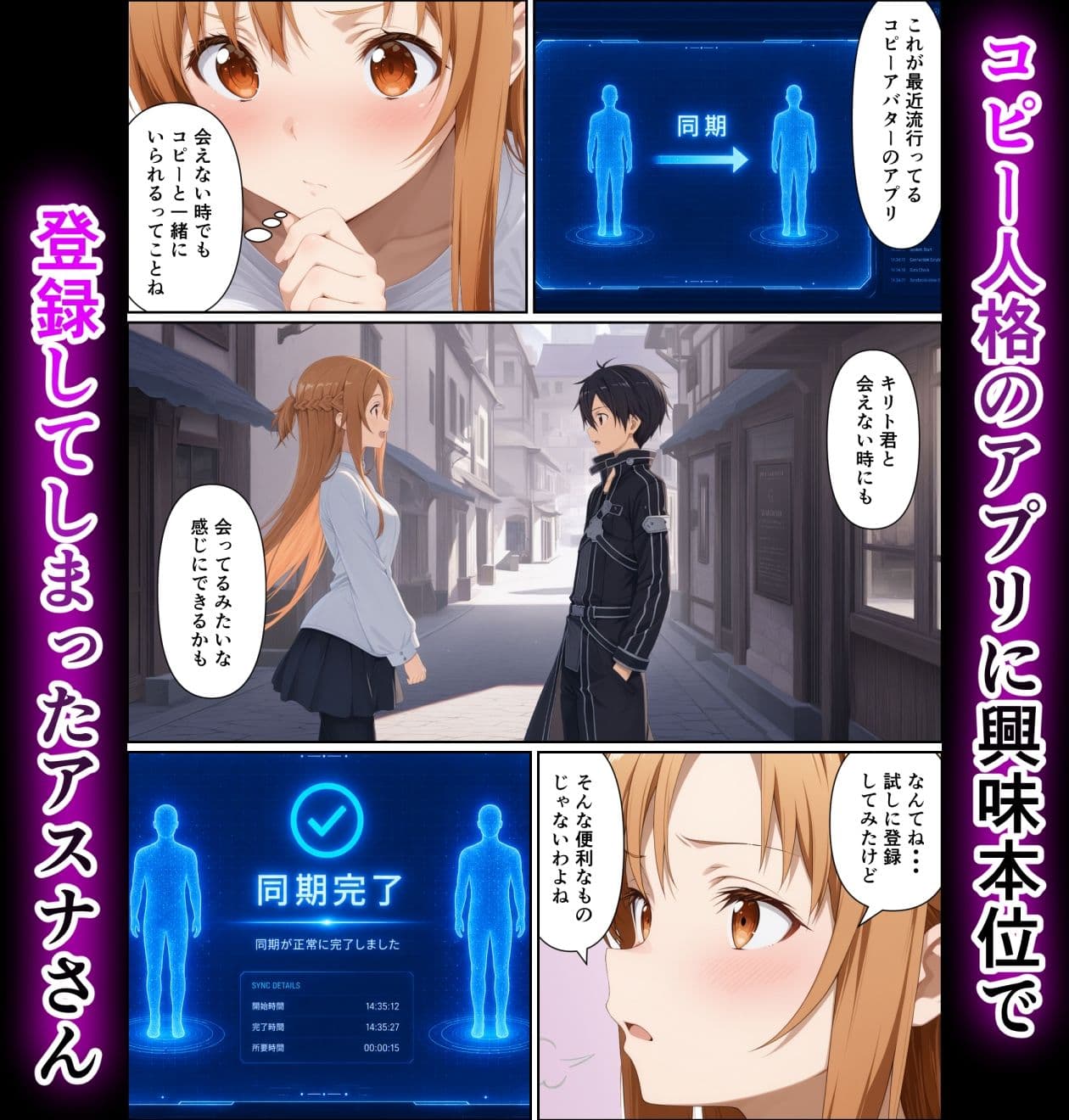 「アスナ」コピー人格調教 サンプル1