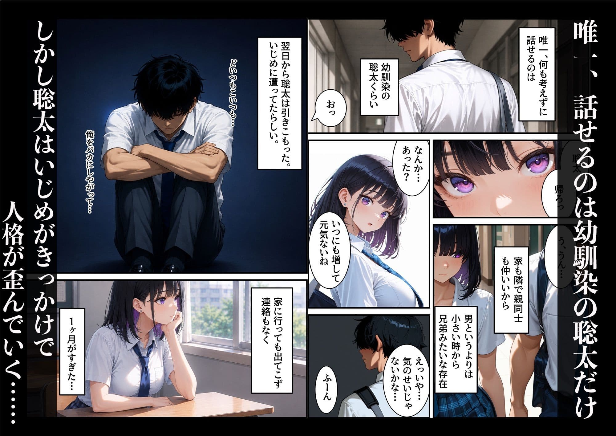 男嫌いのクールギャルをマゾメス化させたら サンプル2