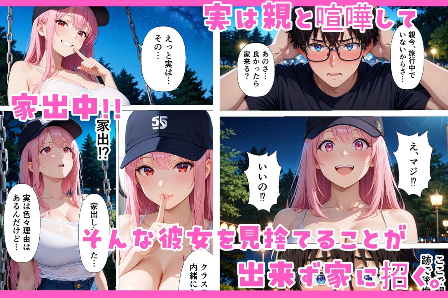 家出してきたギャル女子を家に泊めたら学校でも中出し種付けセックスをすることになった話。 サンプル3
